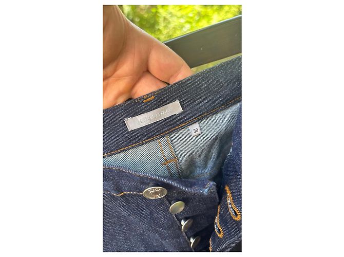 Autre Marque Dior Jeans with monogram lining Blue - view 11