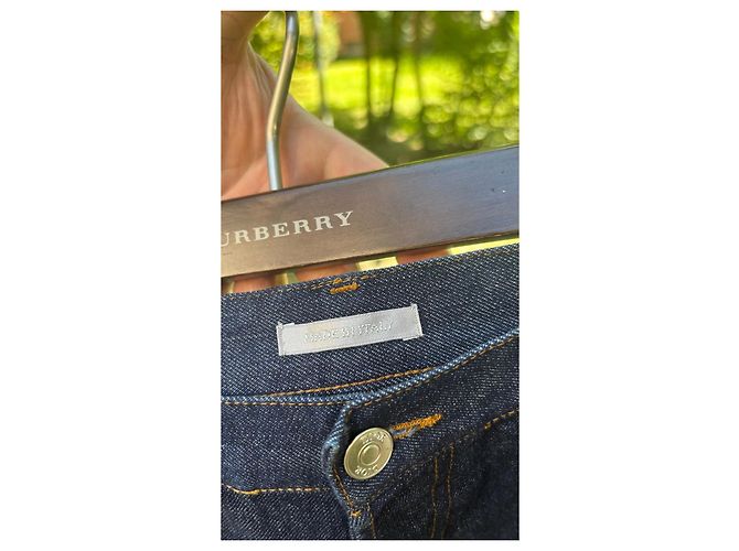 Autre Marque Dior Jeans with monogram lining Blue - view 4