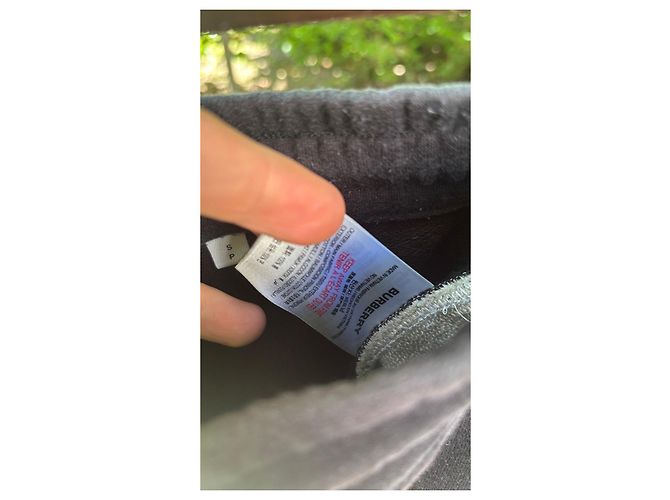 Burberry check pattern tracksuit Black - view 8