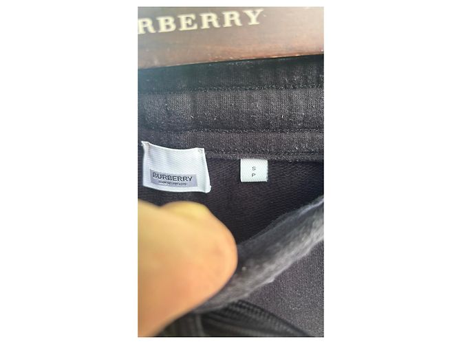 Burberry check pattern tracksuit Black - view 9