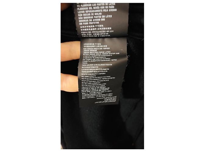 Pantaloni jogging Prada Uomo Nero Giallo L - vista 10