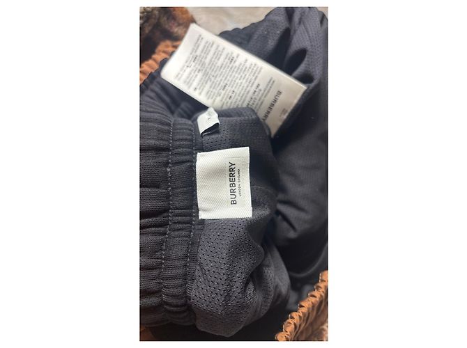 Burberry Karierte Fleece Hose Braun - Ansicht 10