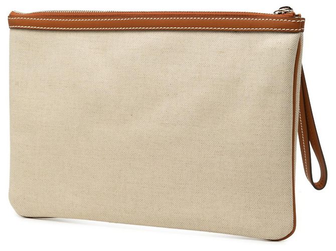 Borsa a pochette Gucci GG Supreme Logo Print Marrone - vista 2