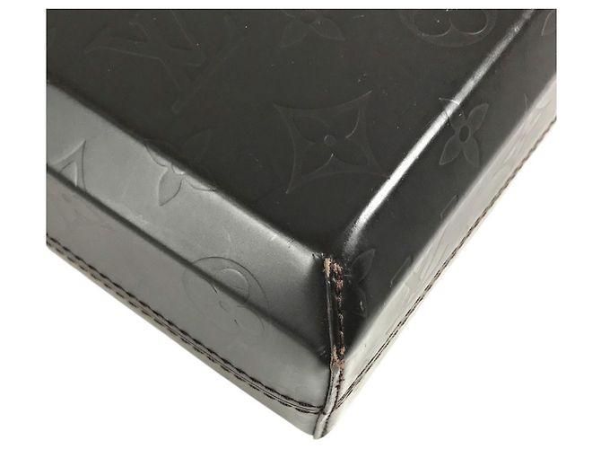 Borsa a tracolla Steve Louis Vuitton Monogram Glacé Marrone - vista 11