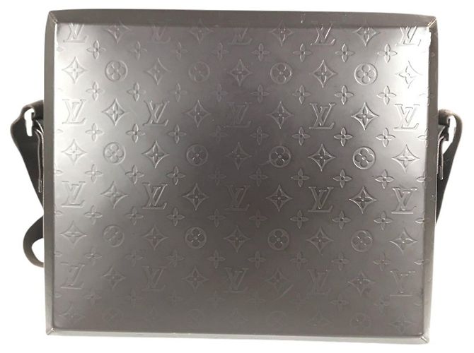 Borsa a tracolla Steve Louis Vuitton Monogram Glacé Marrone - vista 2