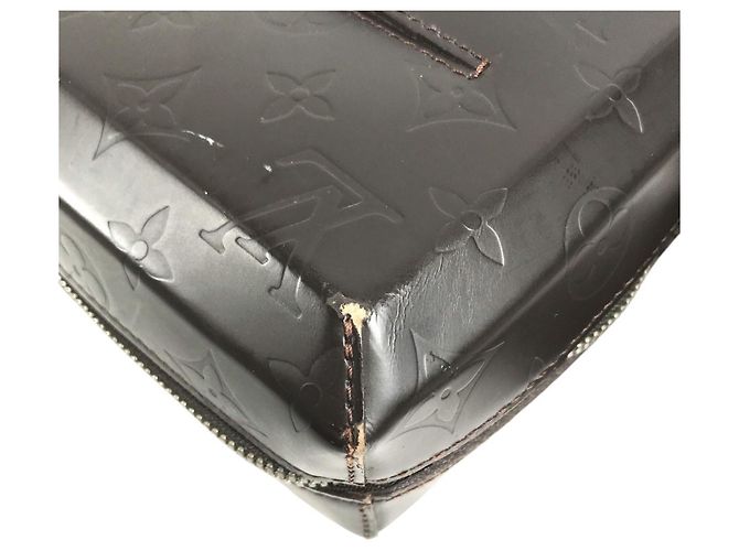 Borsa a tracolla Steve Louis Vuitton Monogram Glacé Marrone - vista 9