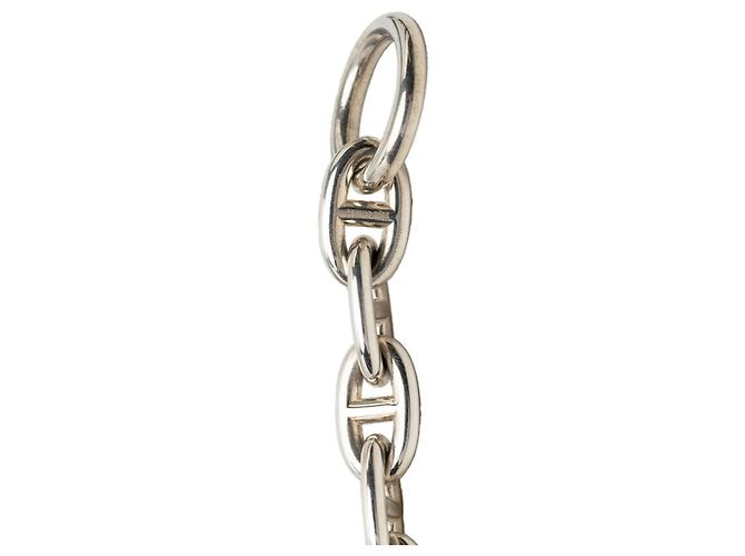 Hermès Bracciale con Charms Hermes Chaine d'Ancre MM 14-Link Argento - vista 6