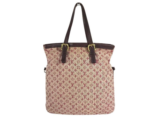 Borsa a tracolla Louis Vuitton Monogram Mini Françoise Rosso Fuschia - vista 2