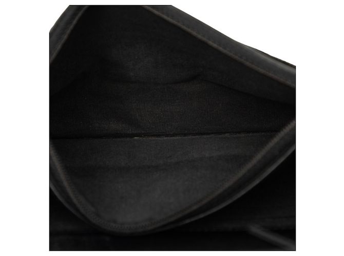 Borsa a tracolla Chanel in pelle caviar nera Nero - vista 6