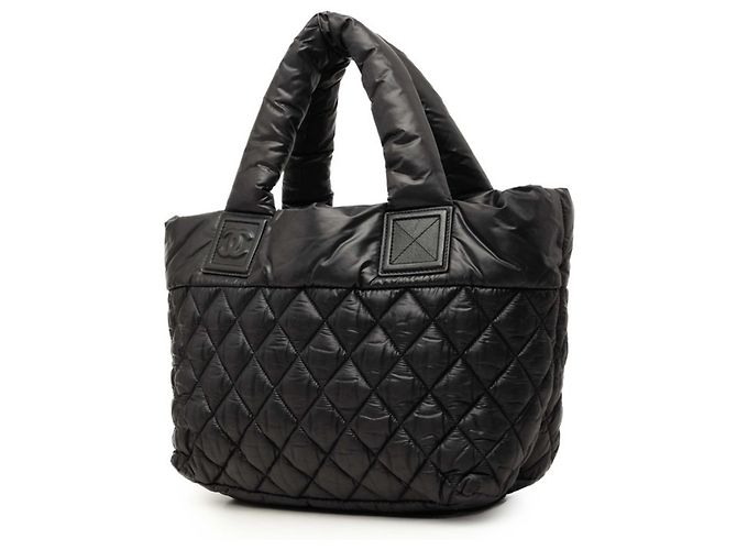 Borsa Chanel Coco Cocoon Mark Nero - vista 2