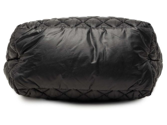 Borsa Chanel Coco Cocoon Mark Nero - vista 3