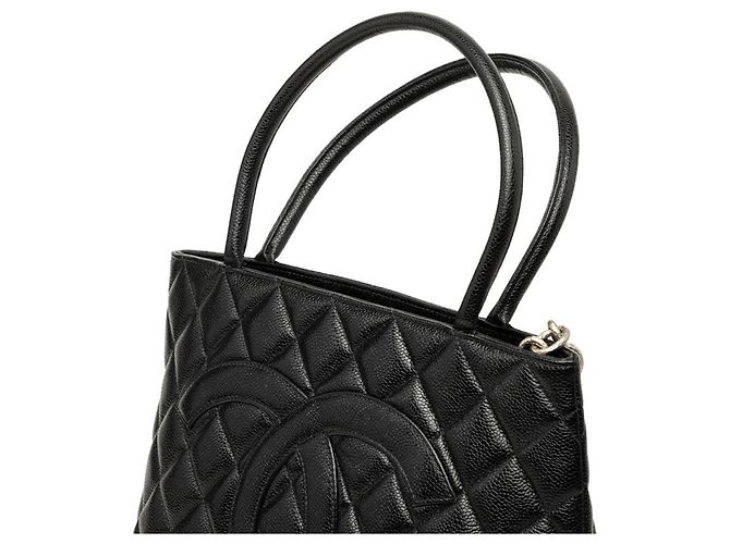 Timeless Chanel Matelassé Coco Mark Reissue Tote Bag Schwarz - Ansicht 4