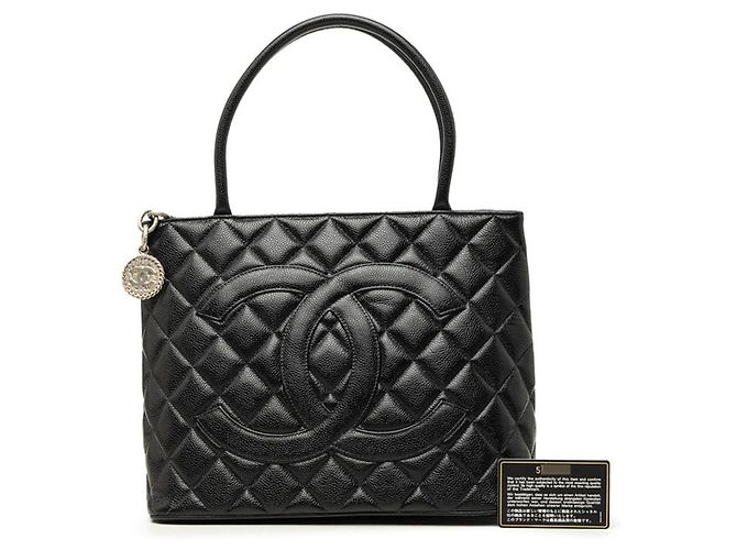Timeless Chanel Matelassé Coco Mark Reissue Tote Bag Schwarz - Ansicht 8