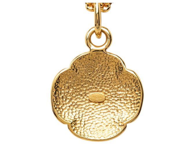 Collana Vintage Chanel Coco Mark 95A D'oro - vista 2