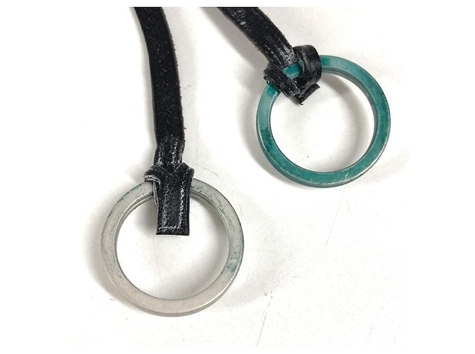 Hermès Accessorio Collana Portachiavi Clochette Vintage Hermes Nero - vista 9