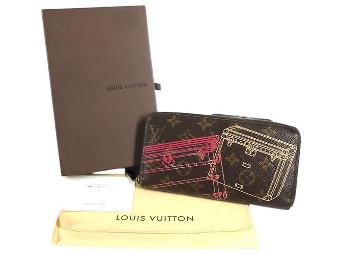 Louis Vuitton Monogram Long Wallet Brown - view 18