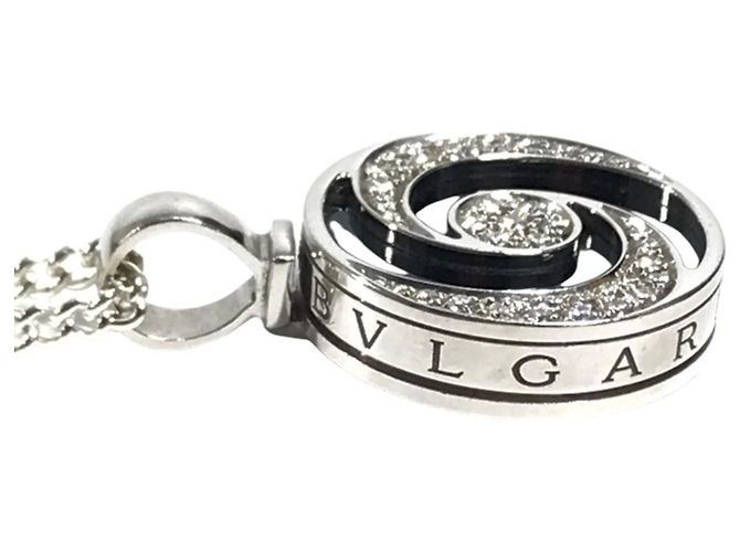 Bulgari Collana Ottica Allegra in Onice e Diamanti BVLGARI Nero Argento - vista 10