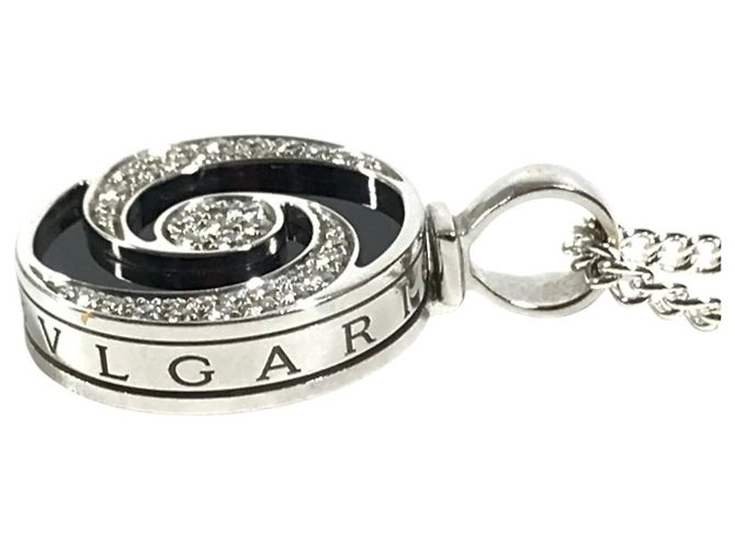 Bulgari Collana Ottica Allegra in Onice e Diamanti BVLGARI Nero Argento - vista 9