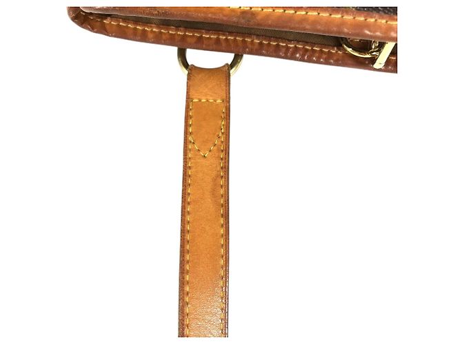 Bolso Louis Vuitton Monogram Batignolles Horizontal Castaño - vista 10