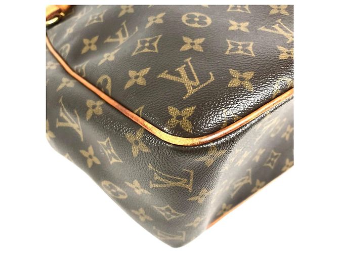 Bolso Louis Vuitton Monogram Batignolles Horizontal Castaño - vista 8