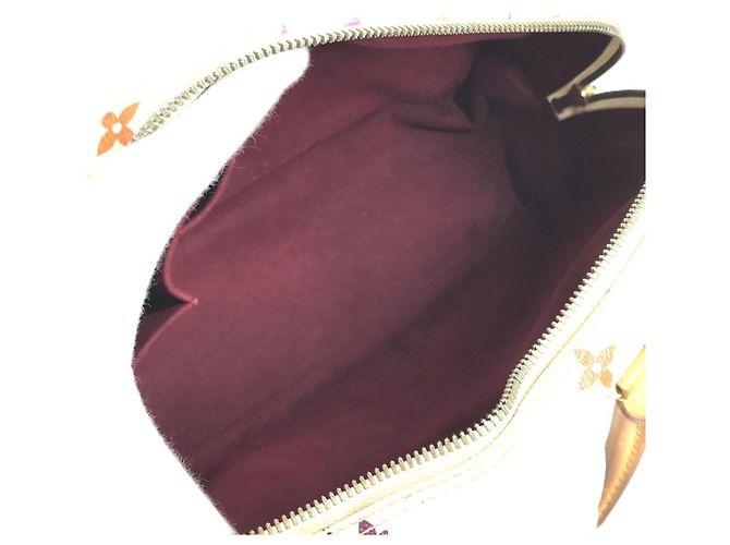 Louis Vuitton Monogram Multicolor Trouville Tasche Weiß - Ansicht 17