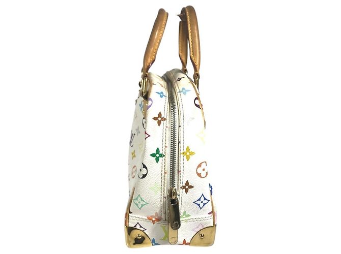 Louis Vuitton Monogram Multicolor Trouville Tasche Weiß - Ansicht 4