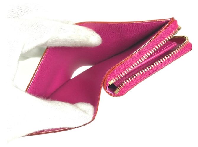 Louis Vuitton Monogram Multicolore Bi-fold Wallet Pink White - view 14