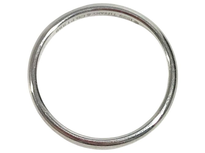 Autre Marque Tiffany & Co. Platin-Ehering Silber - Ansicht 6
