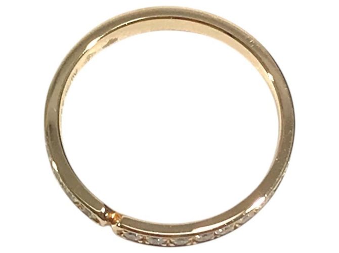 Hermès Hermes 18K Pink Gold Band Ring Golden - Ansicht 5