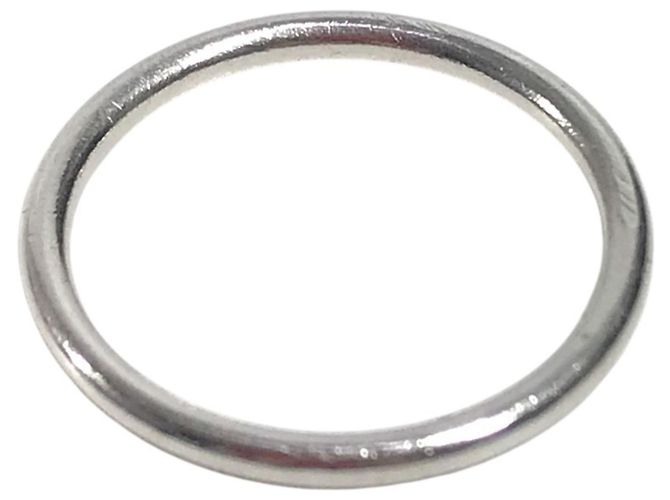 Autre Marque Tiffany & Co. Platinum Forever Band Ring Silvery - view 5