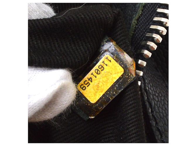 Chanel 2.55 Bolso de mano de cuero negro - vista 5
