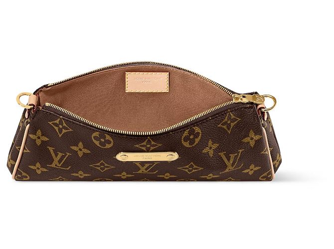 Louis Vuitton Pochette Eva Monogram Castaño Monograma - vista 2