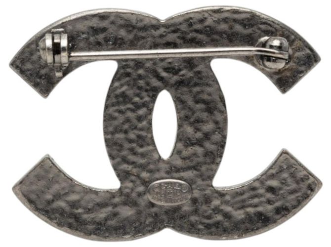 Broche Chanel Coco Mark Negro - vista 2