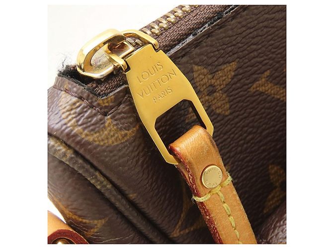 Bolsa de Ombro Louis Vuitton Monogram Mabillon Marrom Monograma - vista 16