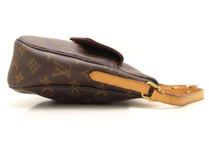 Bolsa de Ombro Louis Vuitton Monogram Mabillon Marrom Monograma - vista 3