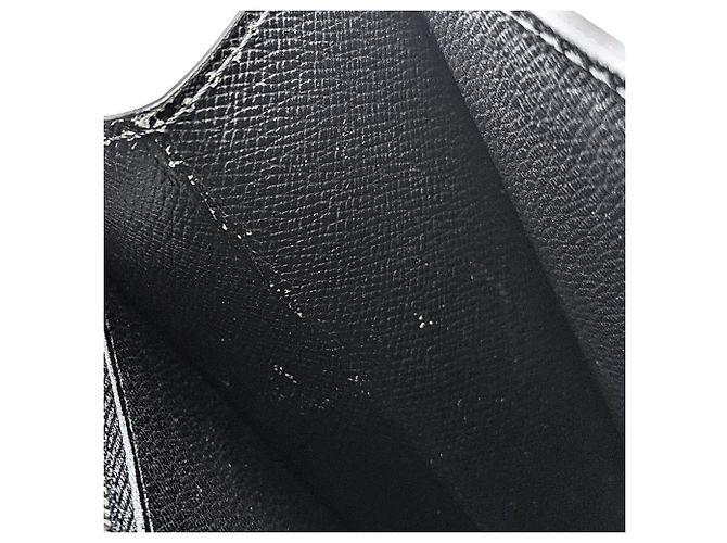Louis Vuitton Epi Pochette Sellier Dragonne Clutch Bag Nero - vista 13
