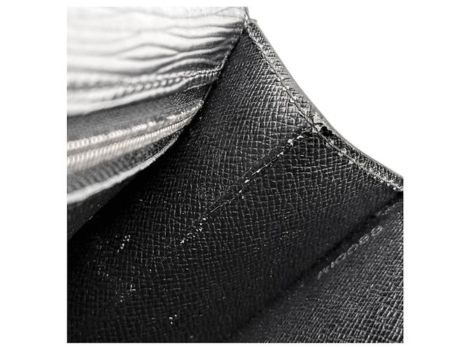 Louis Vuitton Epi Pochette Sellier Dragonne Clutch Bag Nero - vista 14