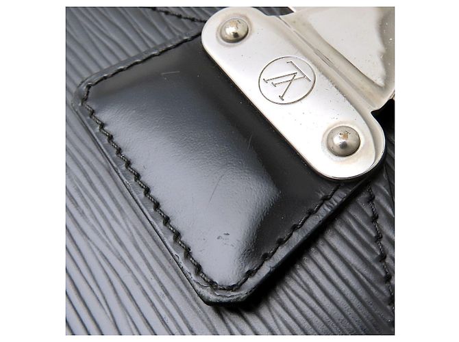 Louis Vuitton Epi Pochette Sellier Dragonne Clutch Bag Nero - vista 21