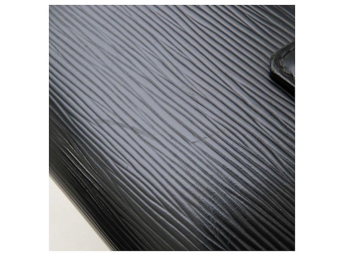 Louis Vuitton Epi Pochette Sellier Dragonne Clutch Bag Nero - vista 25
