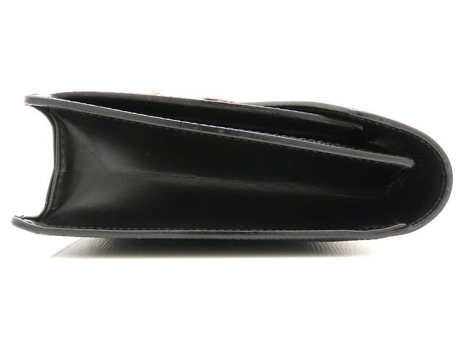 Louis Vuitton Epi Pochette Sellier Dragonne Clutch Bag Nero - vista 3