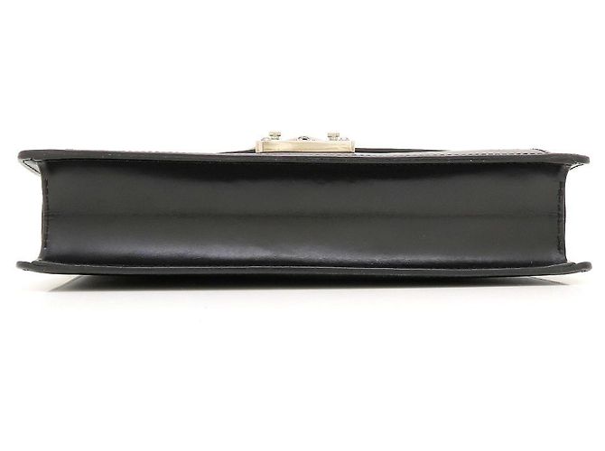 Louis Vuitton Epi Pochette Sellier Dragonne Clutch Bag Nero - vista 4