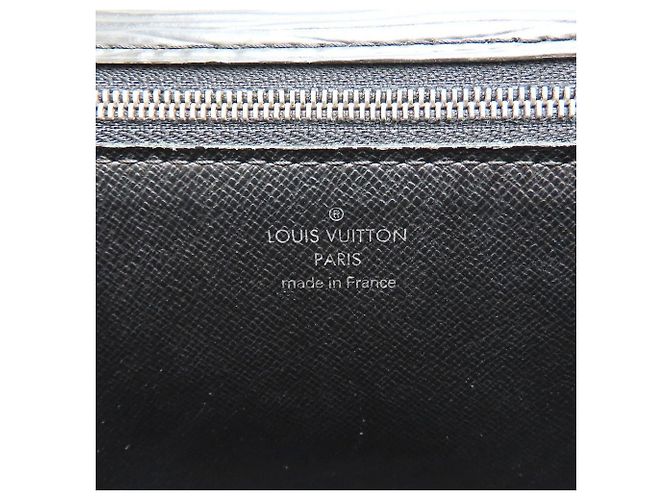 Louis Vuitton Epi Pochette Sellier Dragonne Clutch Bag Nero - vista 7