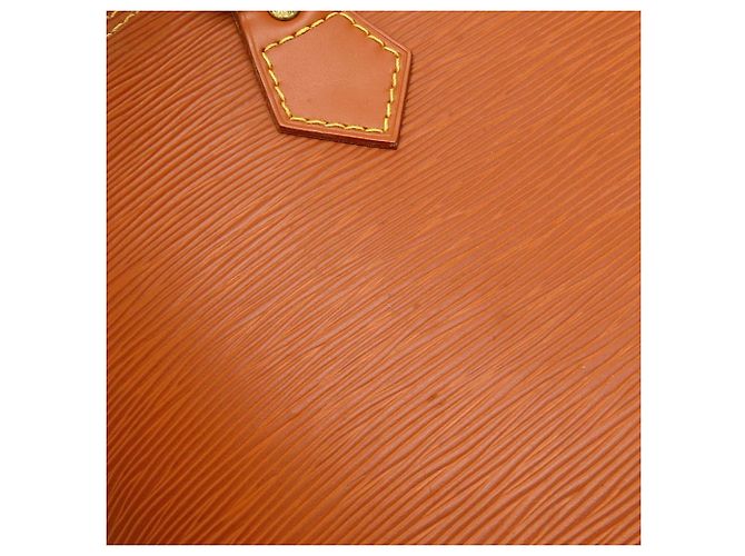 Borsa Louis Vuitton Epi Alma in Gold Cipango D'oro - vista 21