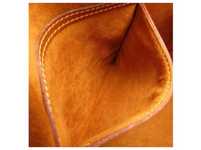 Borsa Louis Vuitton Epi Alma in Gold Cipango D'oro - vista 9