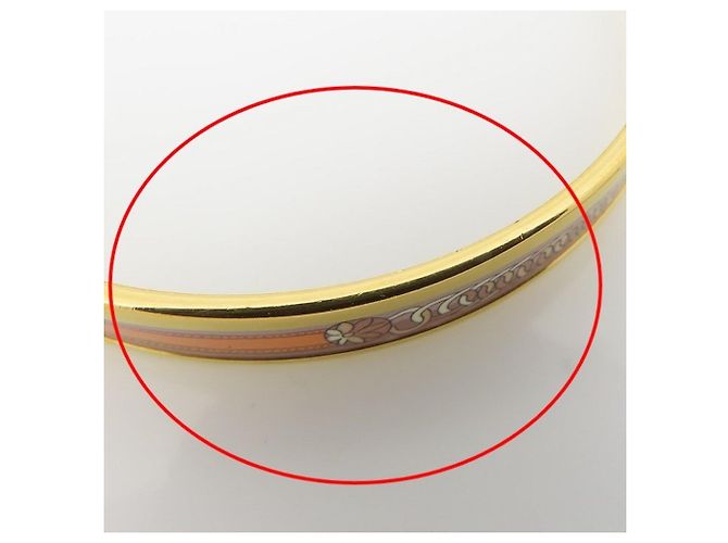 Hermès Bangles in smalto placcato oro Hermes - vista 6