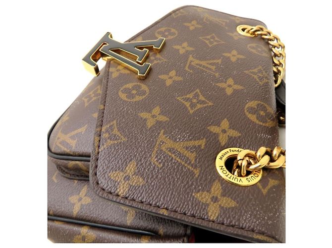 Louis Vuitton Monogram Passy Schultertasche Braun Monogramm - Ansicht 23