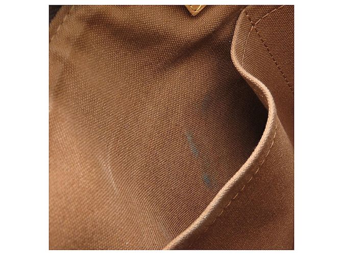 Borsa Louis Vuitton Monogram Palermo PM Marrone Monogramma - vista 10