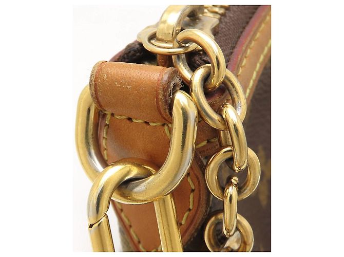 Borsa Louis Vuitton Monogram Palermo PM Marrone Monogramma - vista 15