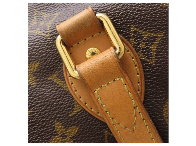 Borsa Louis Vuitton Monogram Palermo PM Marrone Monogramma - vista 25