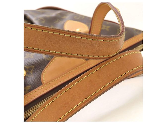 Borsa Louis Vuitton Monogram Palermo PM Marrone Monogramma - vista 27